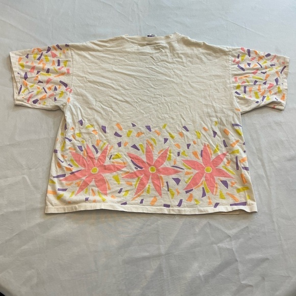 PRO SPIRIT 80’s Vintage Single Stitch Crop Top T-Shirt, Size Large - Picture 5 of 5